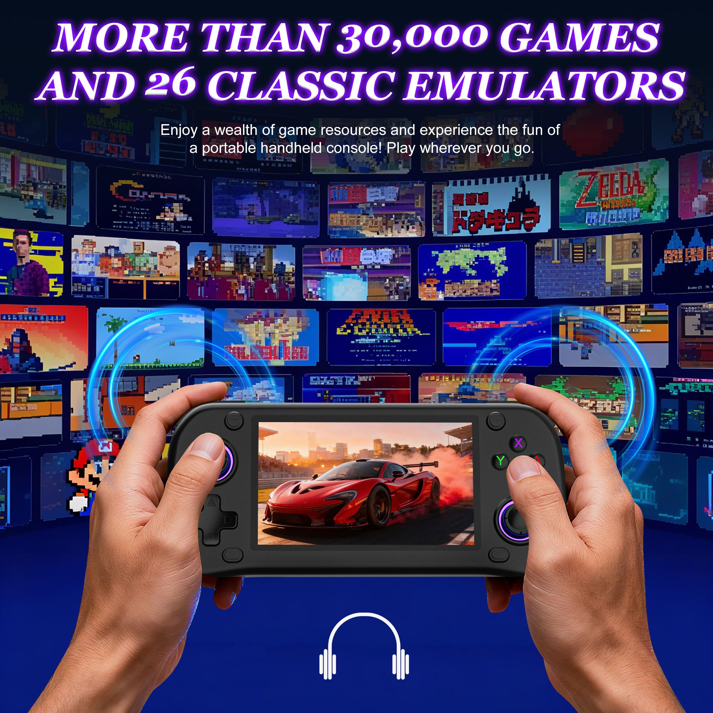 OTG support enables multiplayer with external controllers.