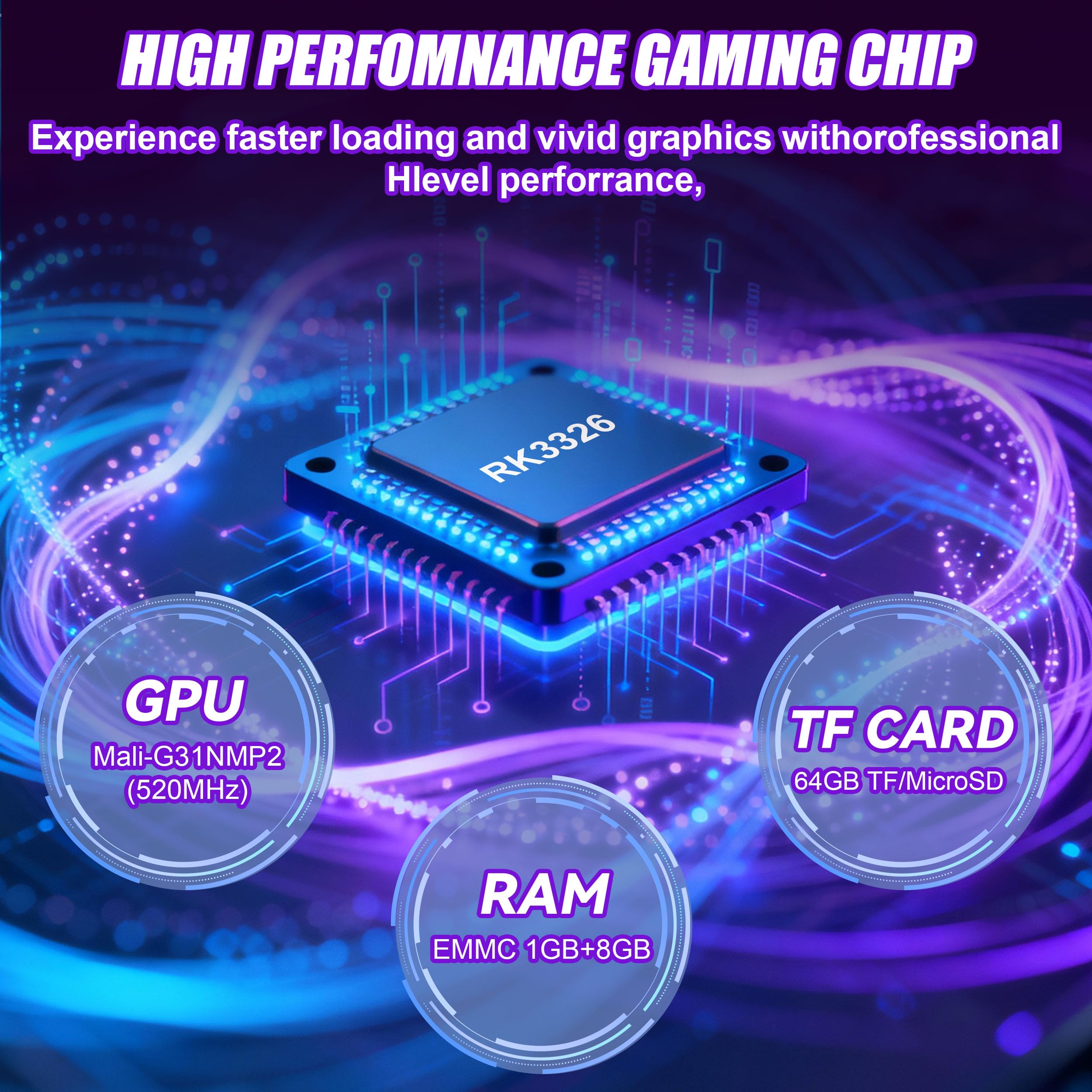 FYGOD.EDD XF40H compact design fits easily for travel gaming.