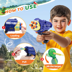 Fygurso adjustable target settings for static, slow, or fast rotation.