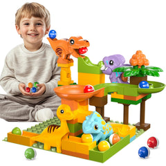 Fygurso dinosaur marble runs team sparks imagination during hands-on play