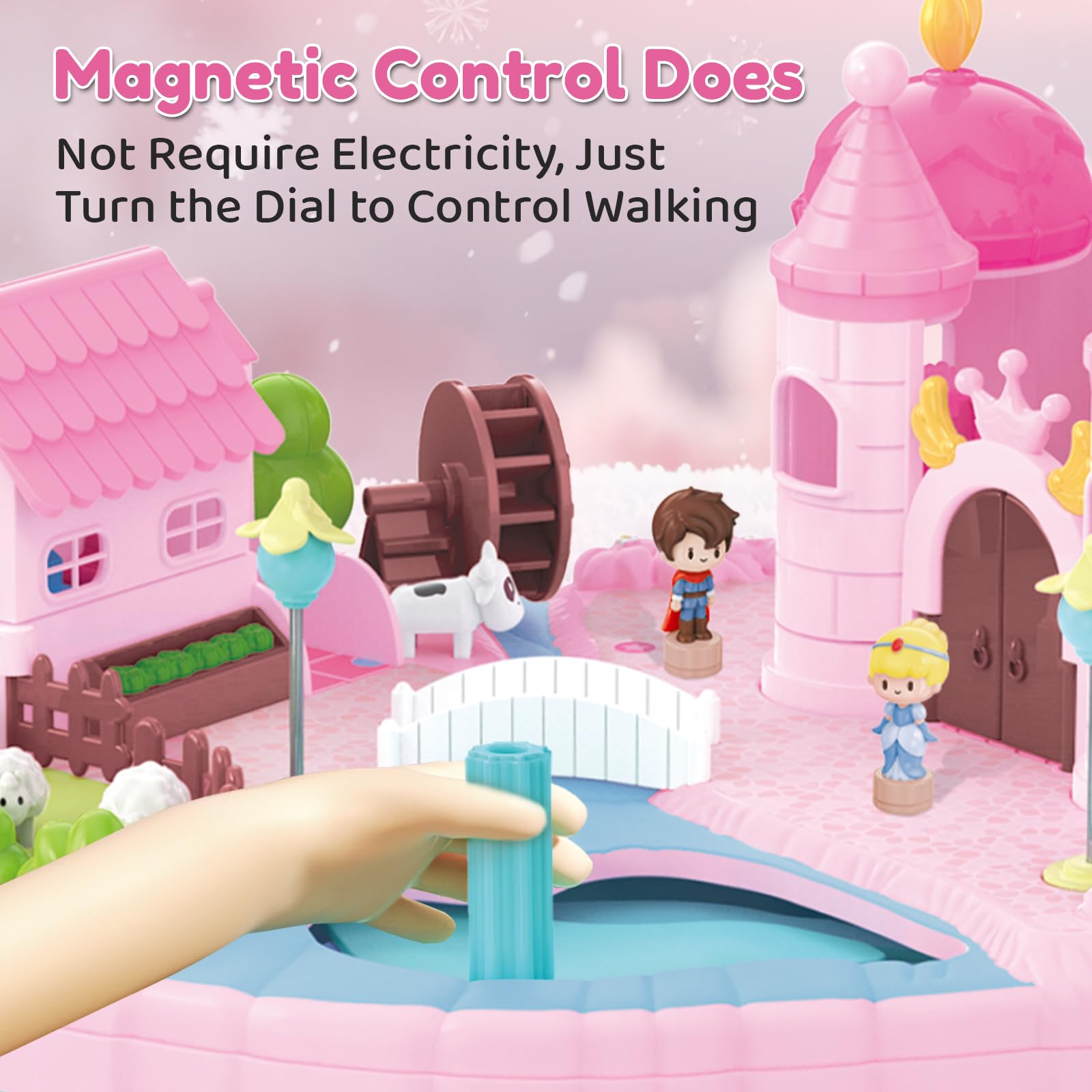 fygurso Dream Princess Play Set piano interaction for musical storytelling