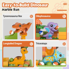 Fygurso marble runs four race tracks encourage problem solving and motor skills