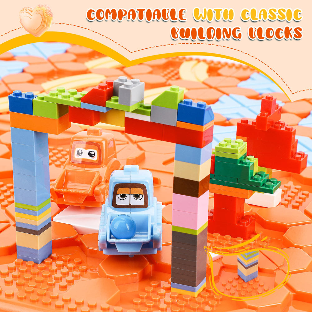 FYGURSO Stem board compatible with common blocks for extra scenes.