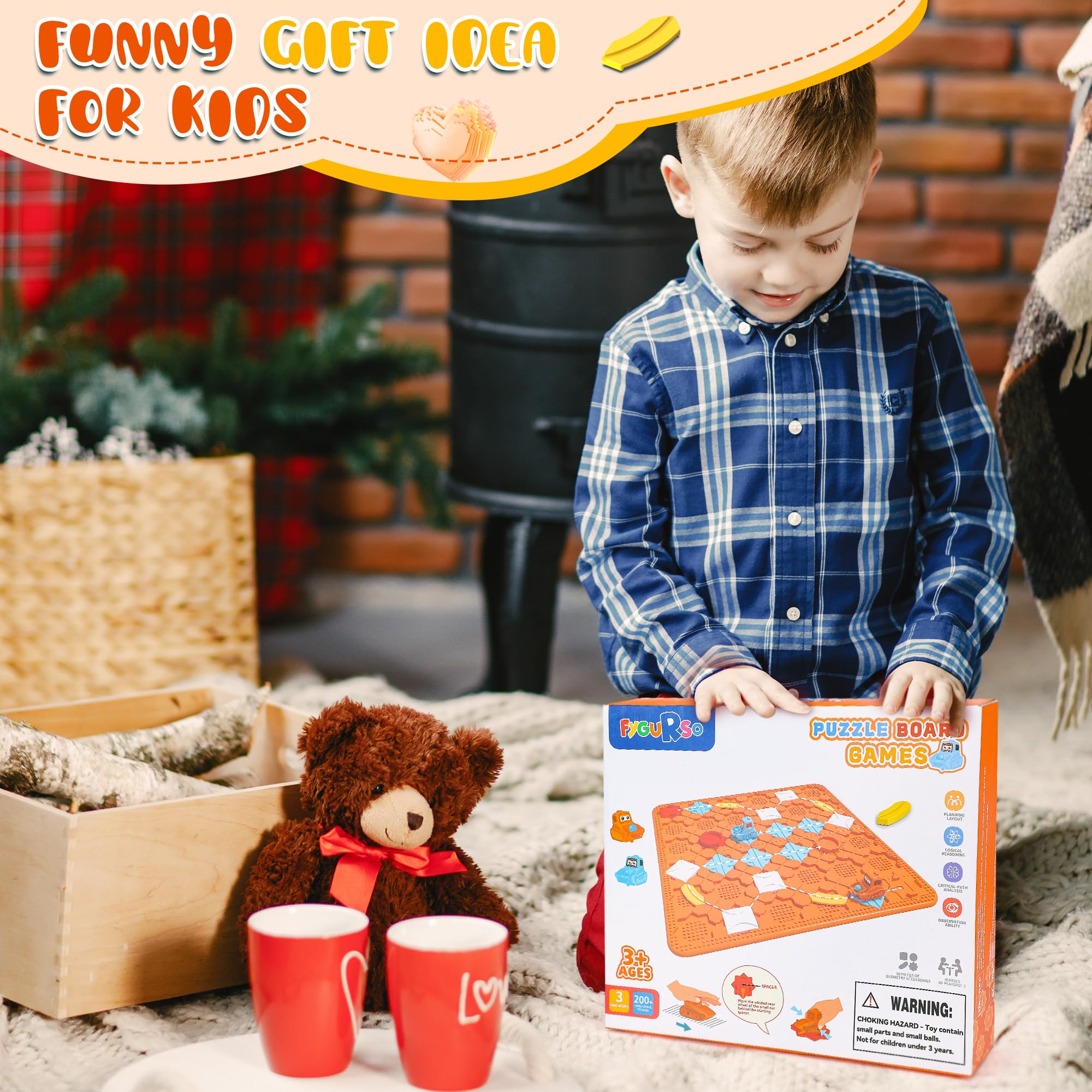 FYGURSO Road Builder scene showing independent play and exploration.