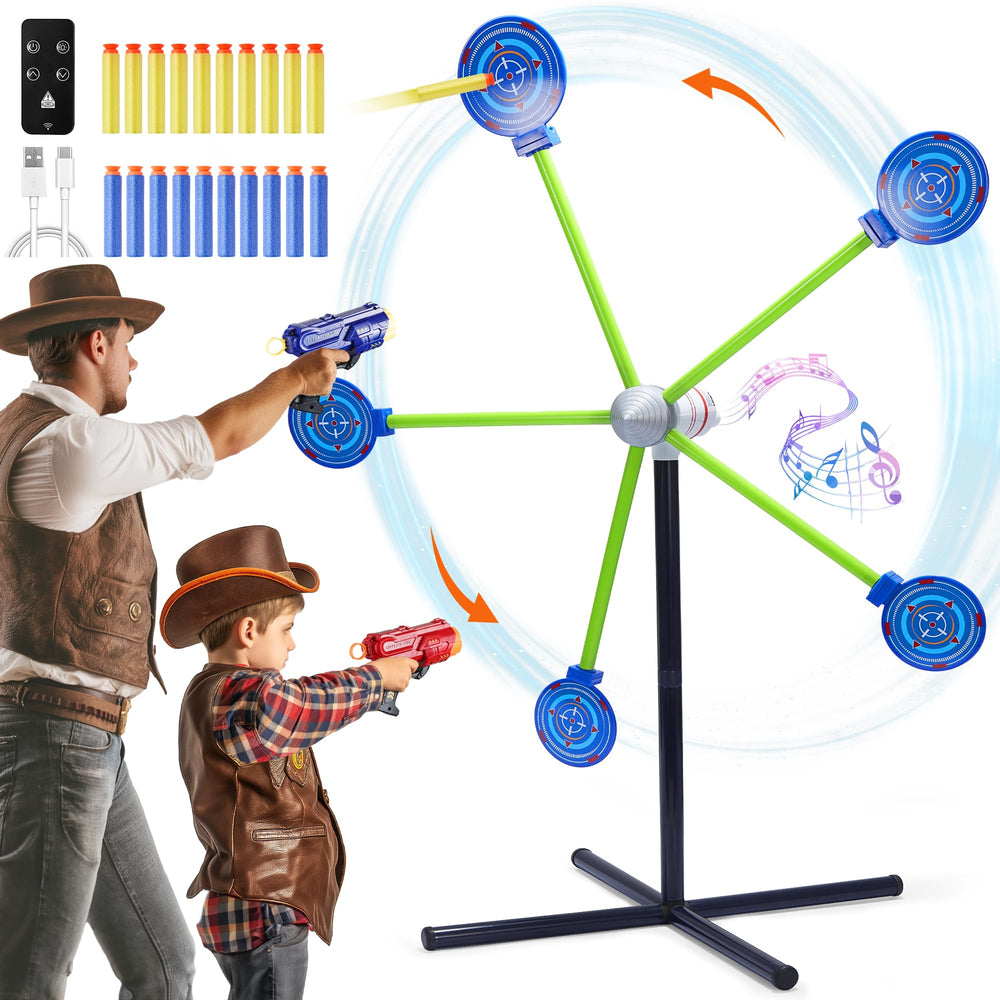 Fygurso two-player shooting game set for family fun and active play.