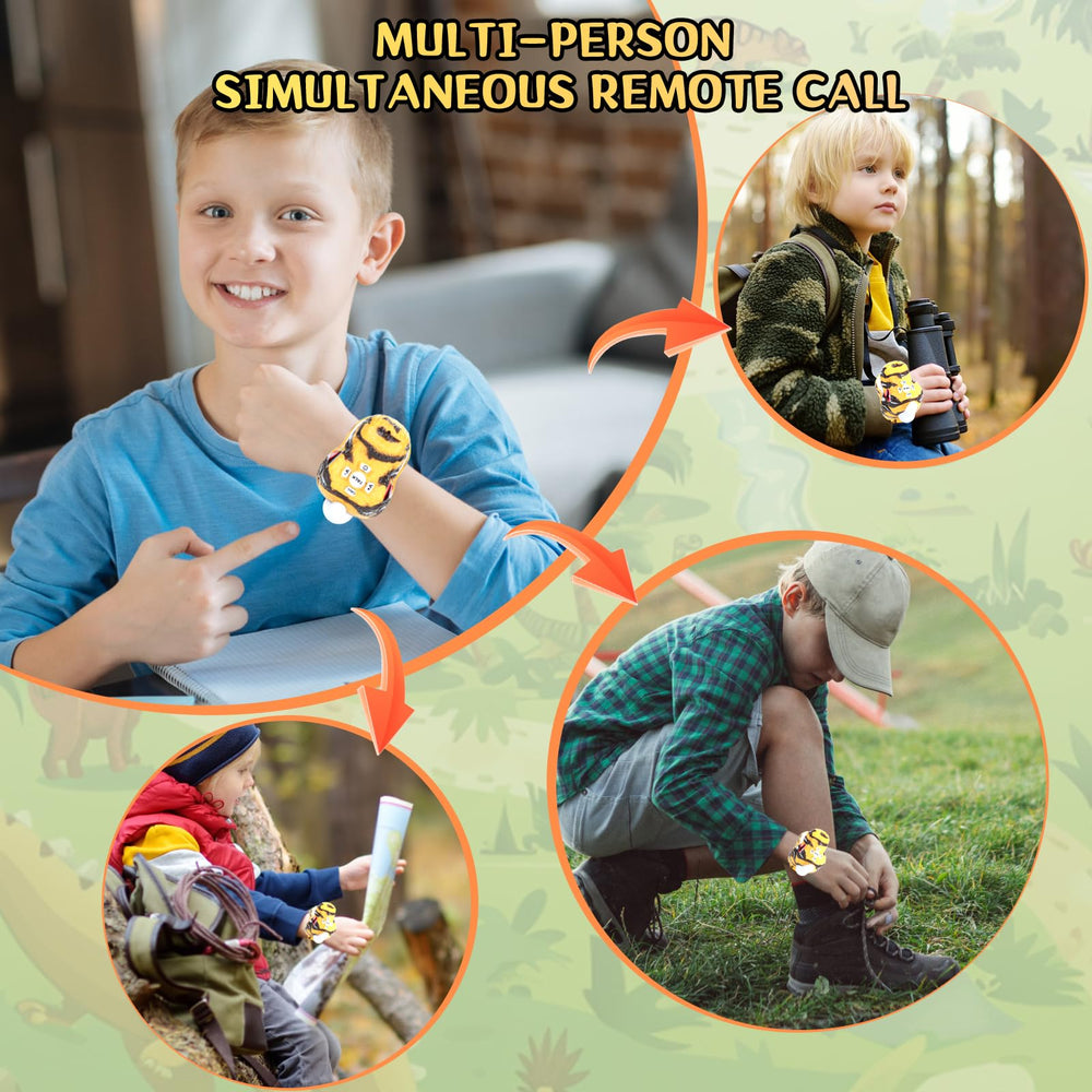 Two-pack set of Fygurso walkie-talkies ready for siblings or friends.