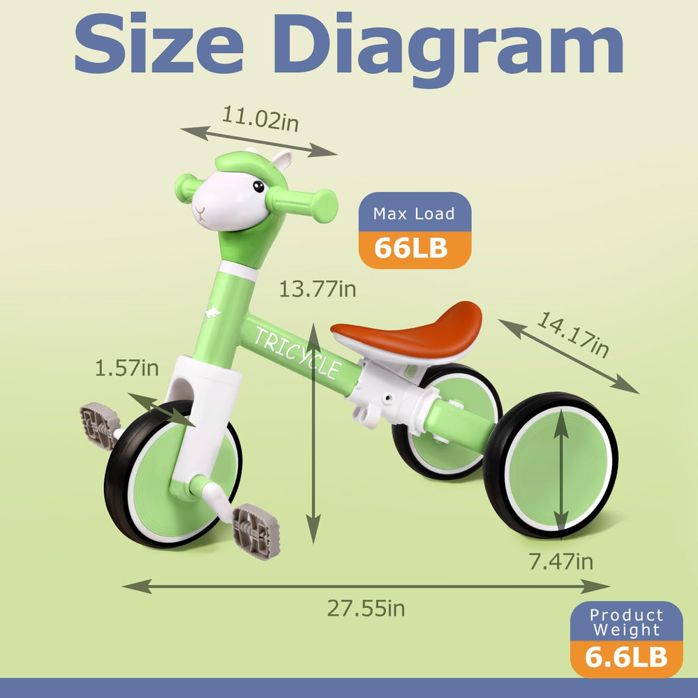 FZHZZ toddler bike suitable for indoor and outdoor use