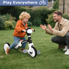 FZHZZ EVA foam wheels provide silent, non-slip indoor outdoor riding.