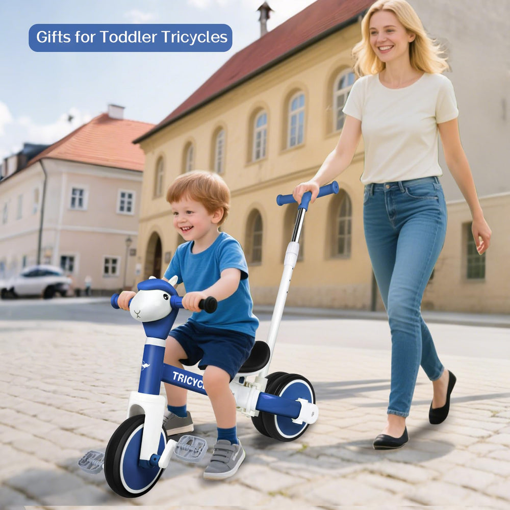 FZHZZ Tricycle balance bike mode to build balance skills.