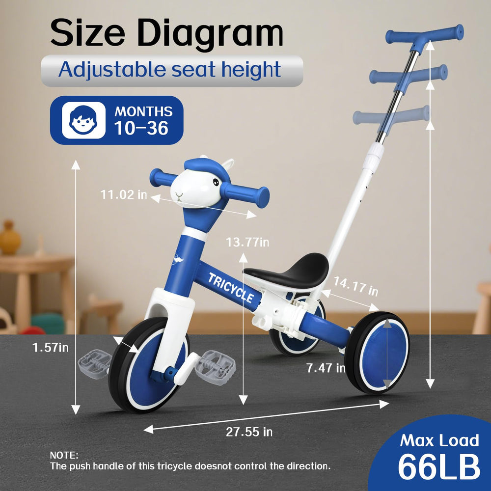 FZHZZ Tricycle safety features with enclosed wheels for toe protection.