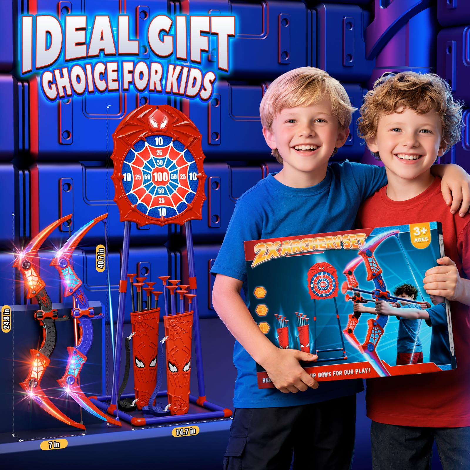 Fzlirou packaging makes a ready-to-gift present for young heroes
