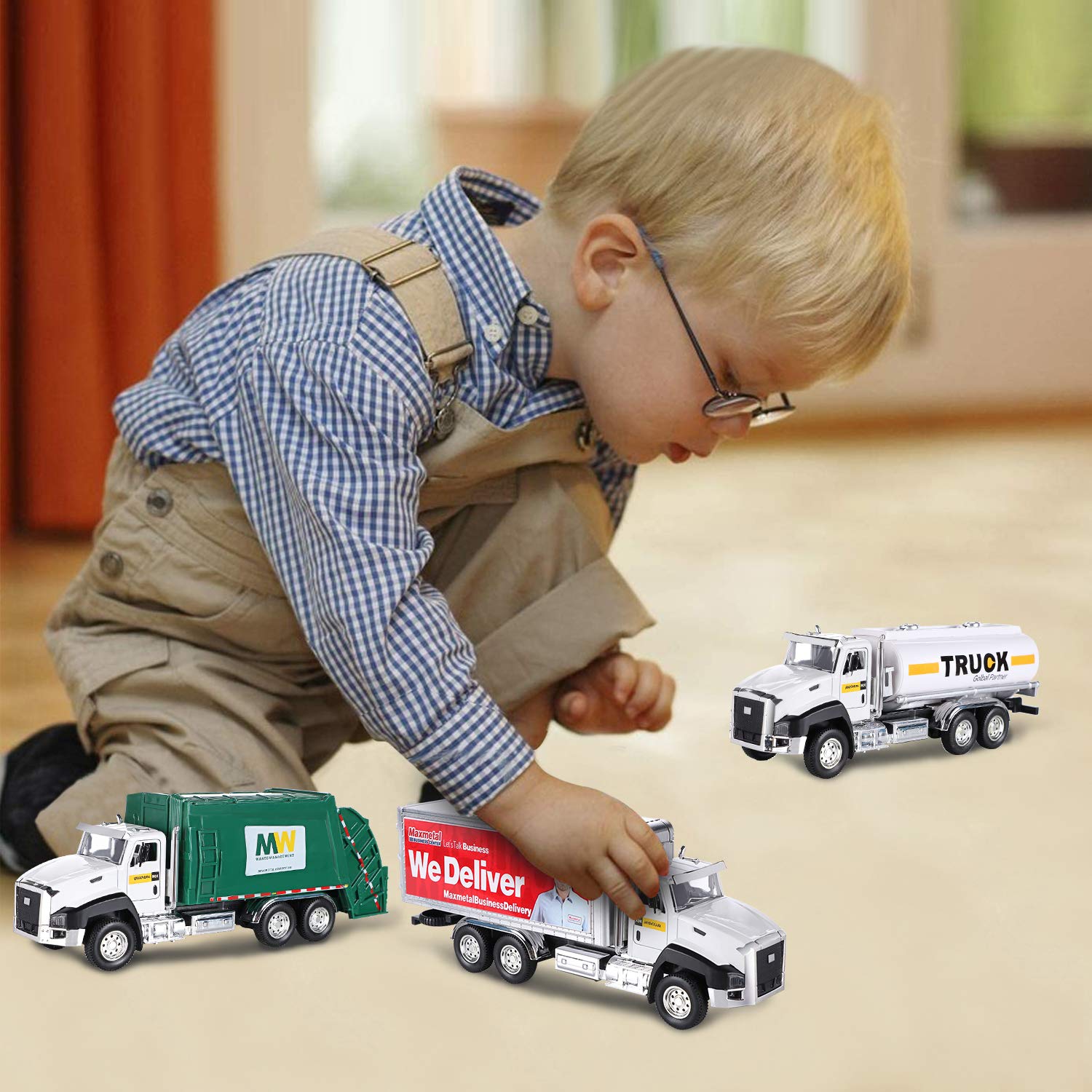 G.C 3 Pack kids playset encourages sharing and cooperative play