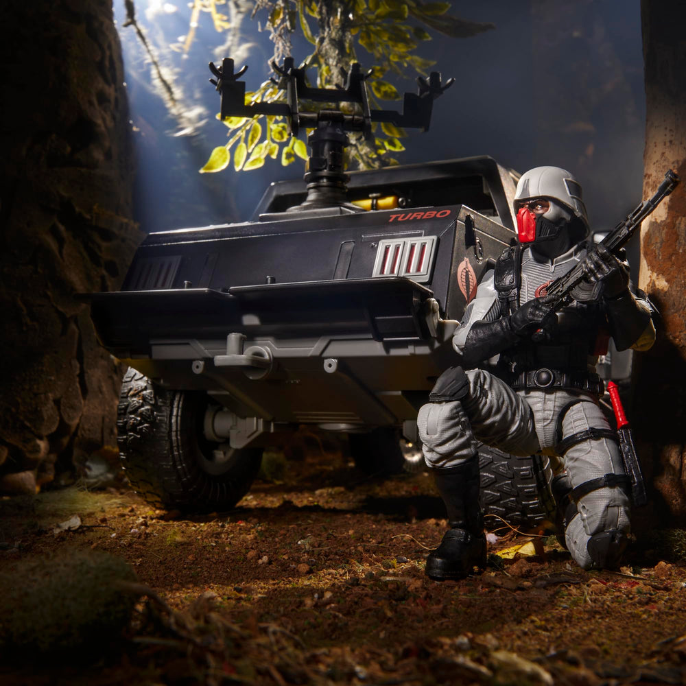 G.I. Joe Cobra Night Attack dashboard detail enhances realism in diorama setups