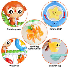 G-WACK caterpillar bath toy offers colorful interaction to boost recognition