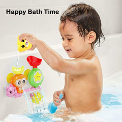 G-WACK suction cup bath toy grips smooth surfaces for flexible placement