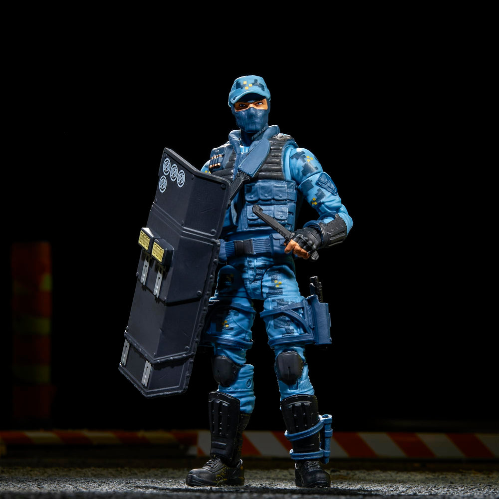 G.I. Joe Classified Series Jason Shockwave Faria file card icons for collectible context.
