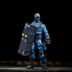 G.I. Joe Classified Series Jason Shockwave Faria hat for SWAT-style detail.
