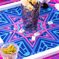 g00d4u Mahjong mat comes with eco-friendly canvas storage bag.