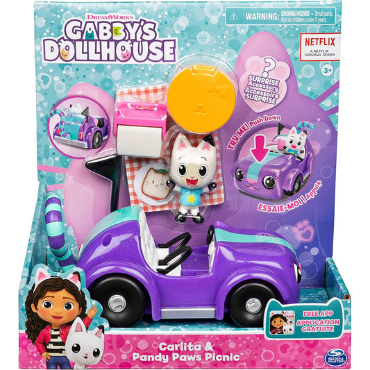 Carlita Car push activates lifelike tail movements