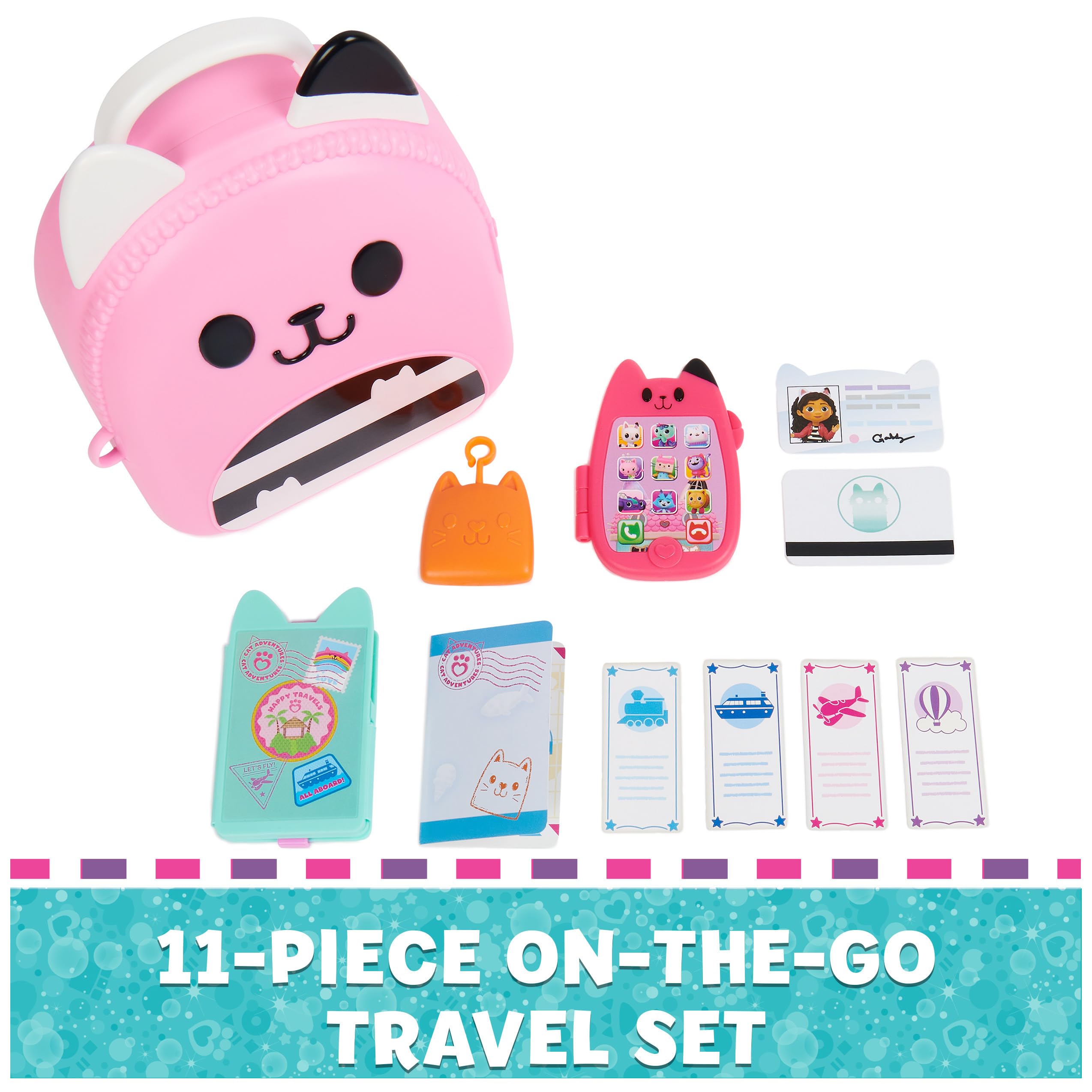Gabby Dollhouse compass charm adds explorer flair to adventures