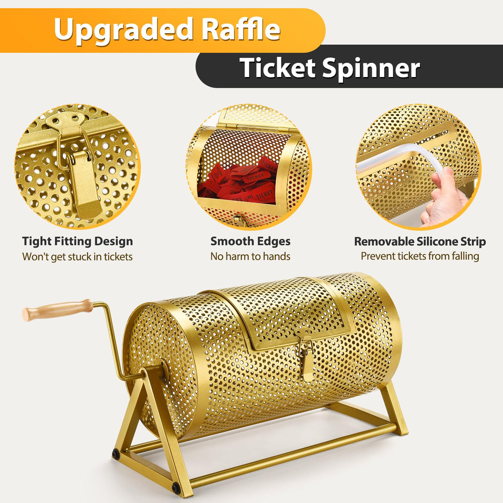 GADFISH raffle drum silent bearings for quiet, smooth rotation