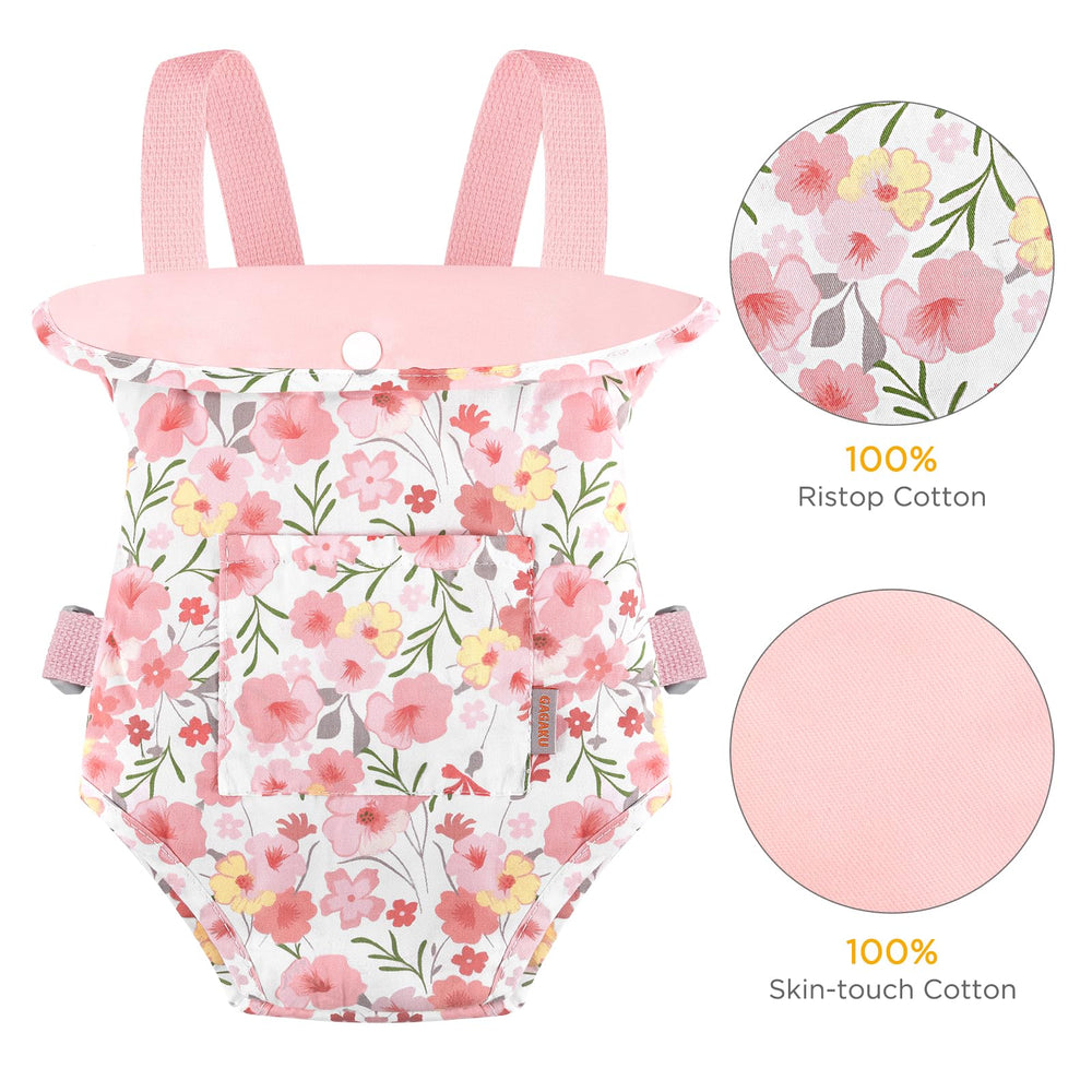 GAGAKU baby doll carrier ideal for at-home play and outings