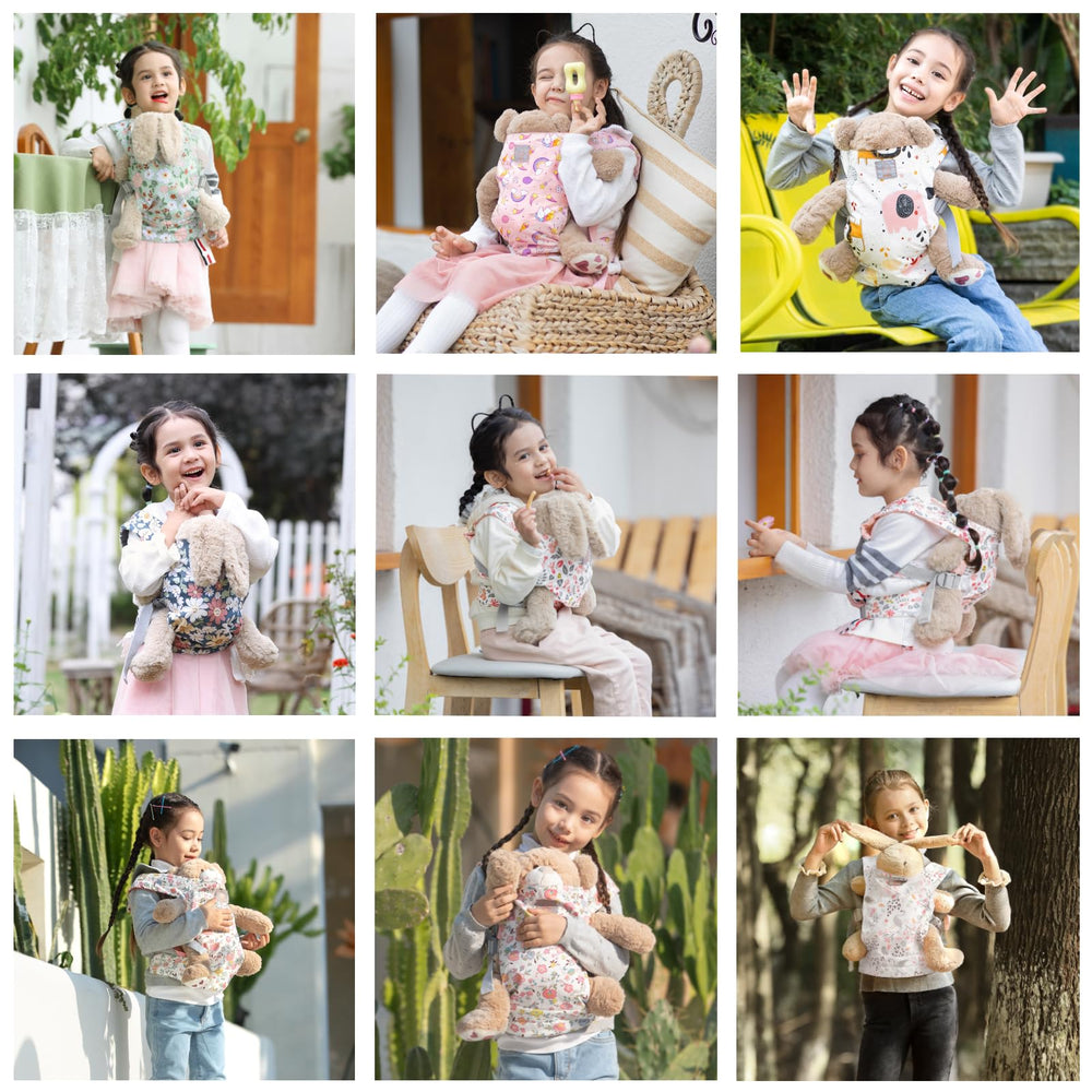 GAGAKU doll carrier safety reminder for dolls and plush toys
