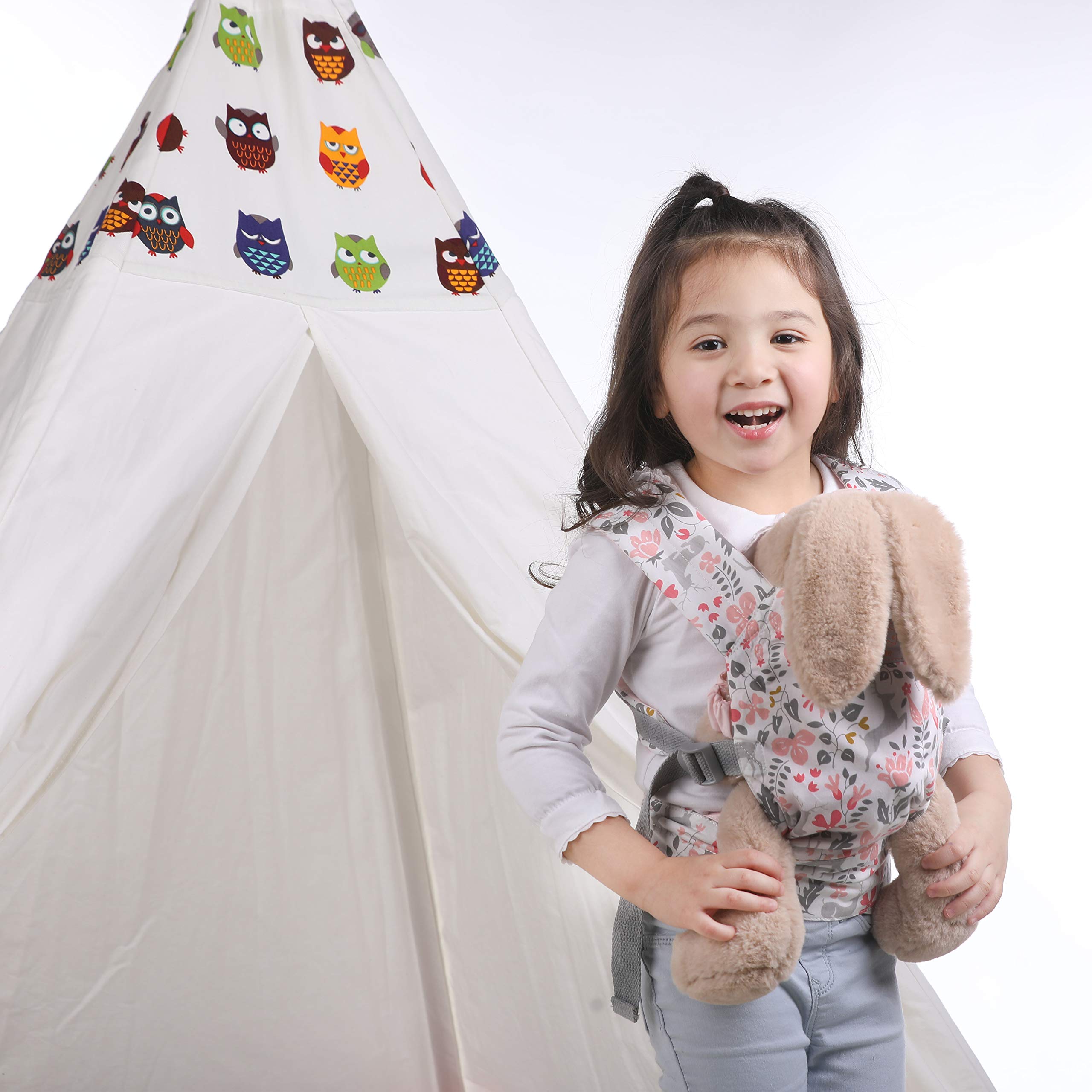 GAGAKU Soft cotton material pink with gentle touch on little shoulders