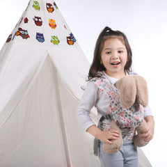 GAGAKU Soft cotton material pink with gentle touch on little shoulders