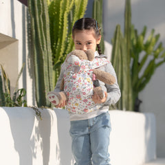 GAGAKU doll carrier shows adjustable inner pouch for different doll sizes.