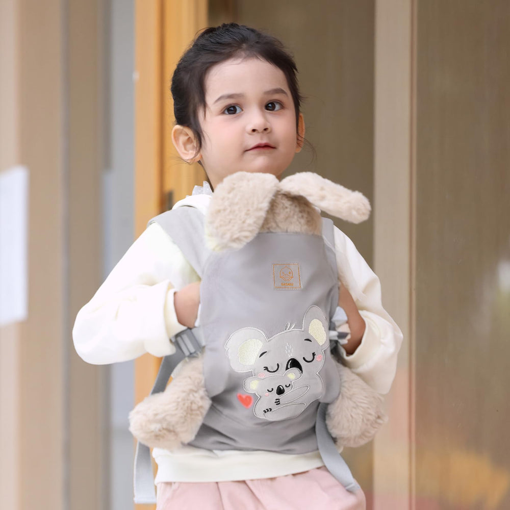 GAGAKU doll carrier shows adjustable straps for secure, comfortable wear.