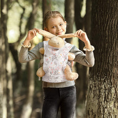 GAGAKU Baby Doll Carrier safe breathable cotton keeps dolls comfortable.