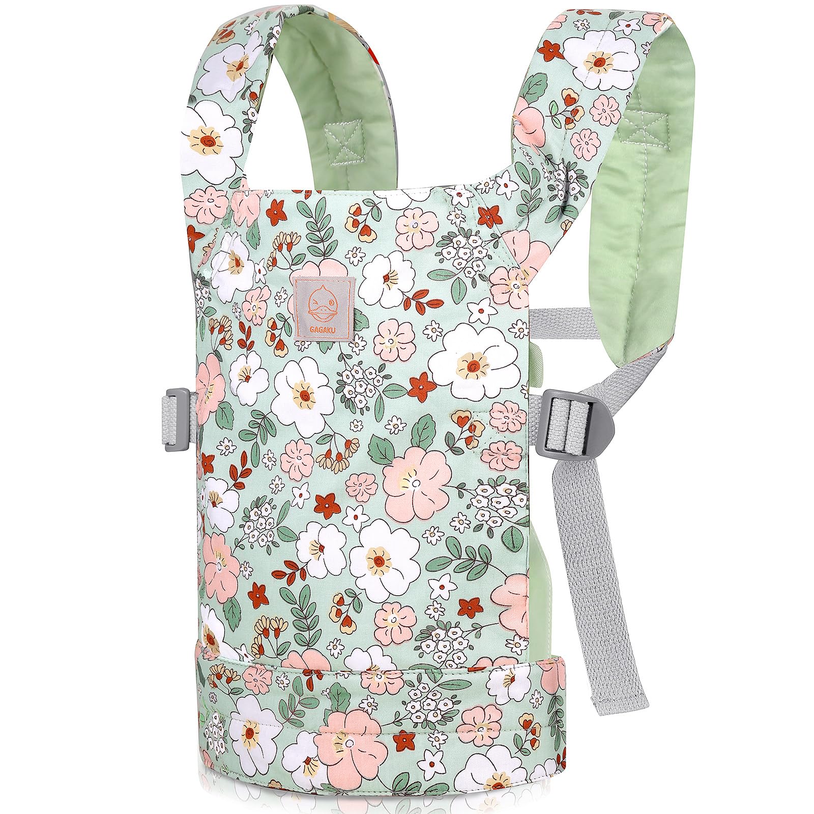 GAGAKU camellia green pattern adds playful style