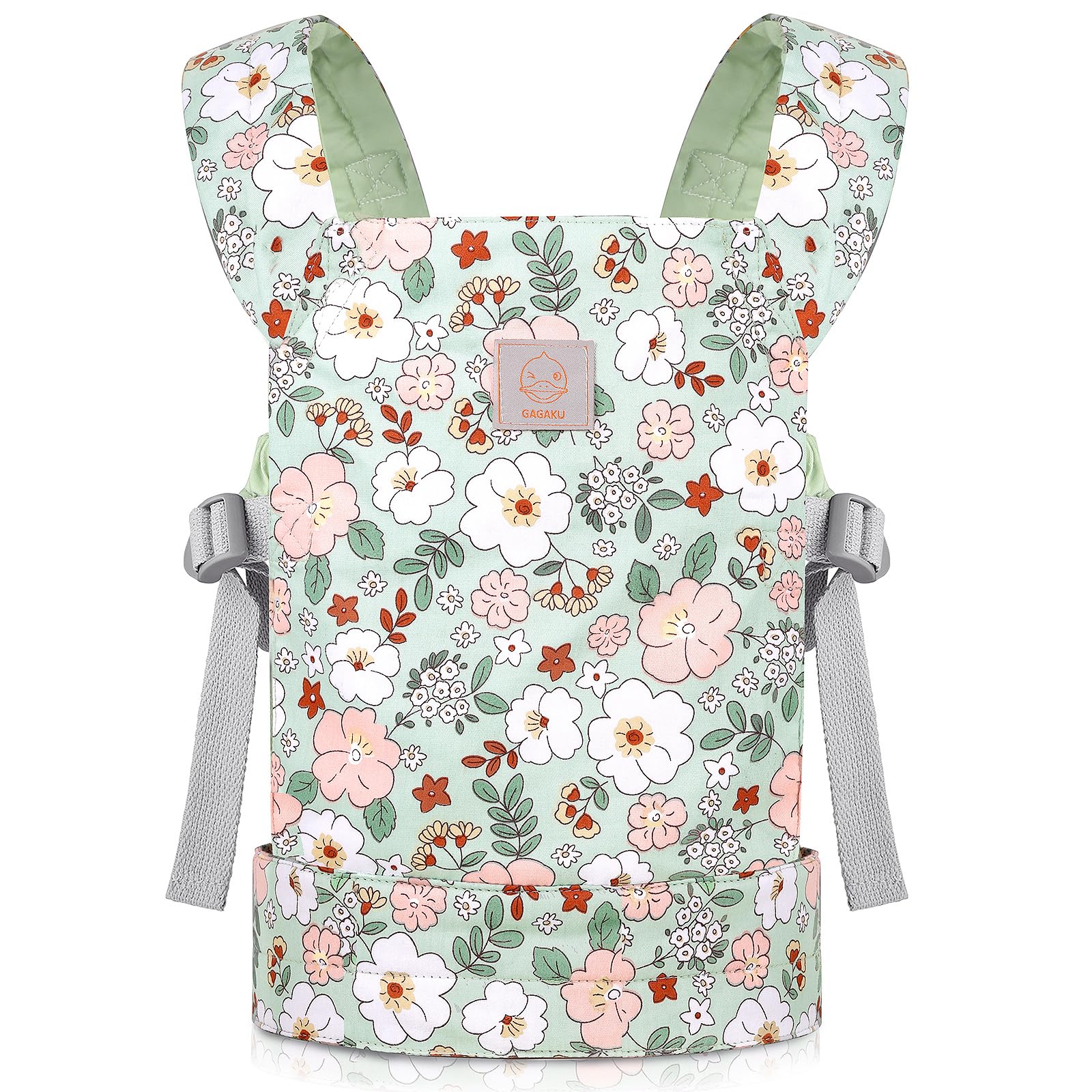GAGAKU doll carrier with center-release top buckle for easy use