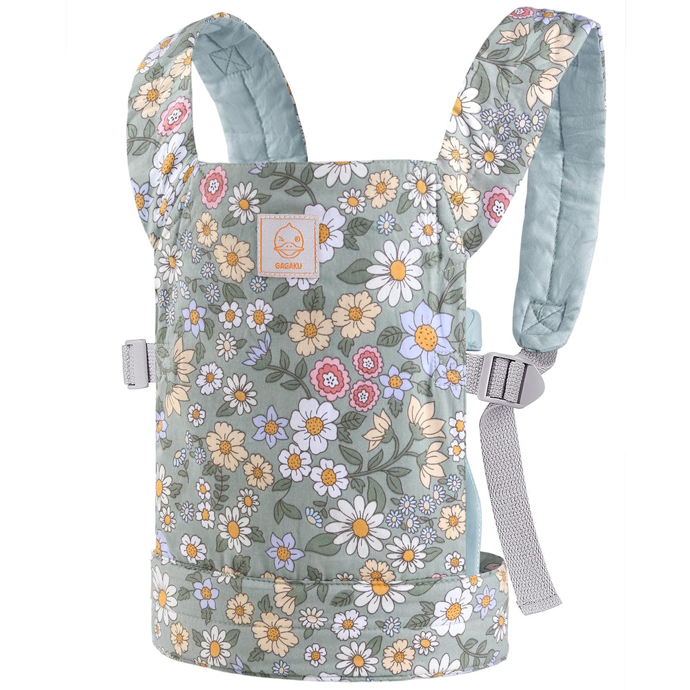 GAGAKU doll carrier green gift-ready design for imaginative play