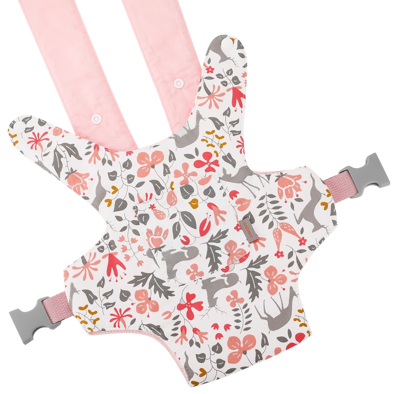 GAGAKU pink deer carrier worn during imaginative play