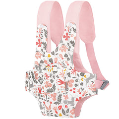GAGAKU doll carrier with pink deer design in front view