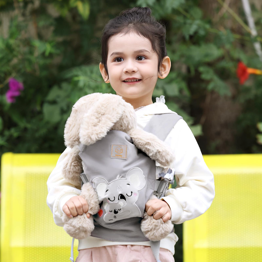GAGAKU doll carrier made of soft cotton for gentle daily use.