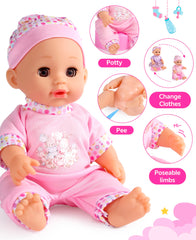 GAGAKU doll diaper and potty encourage caring routines in kids.
