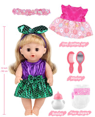 GAGAKU two outfits for mix-and-match dress-up play.