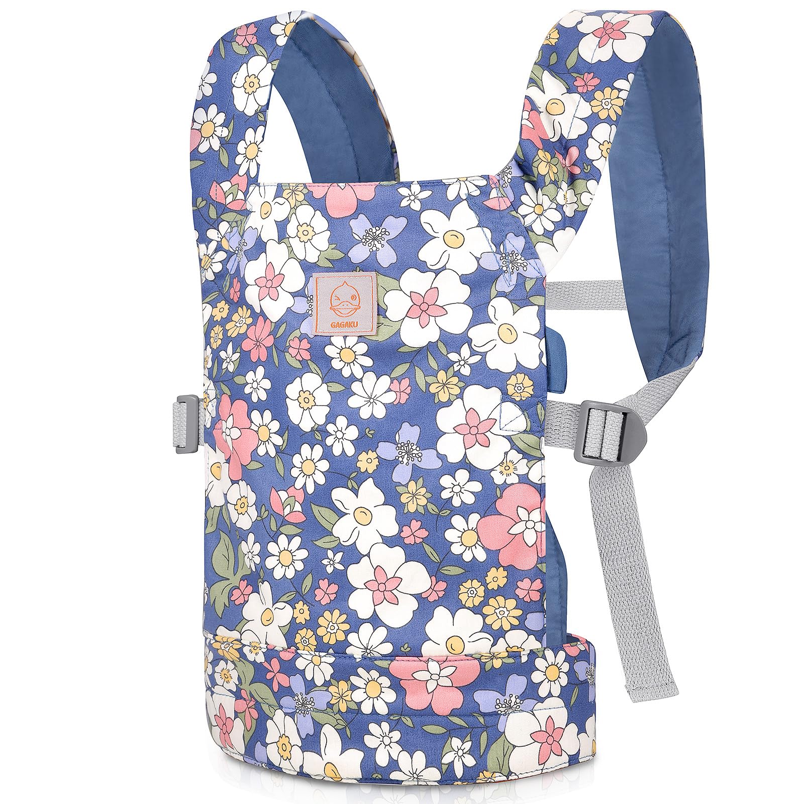 Machine washable doll carrier simplifies cleanup after busy play sessions