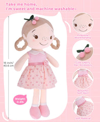 GAGAKU Cherry Girl doll hugging pose ideal for nurturing pretend play