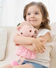 GAGAKU Cherry Girl doll stitching detail highlights durability