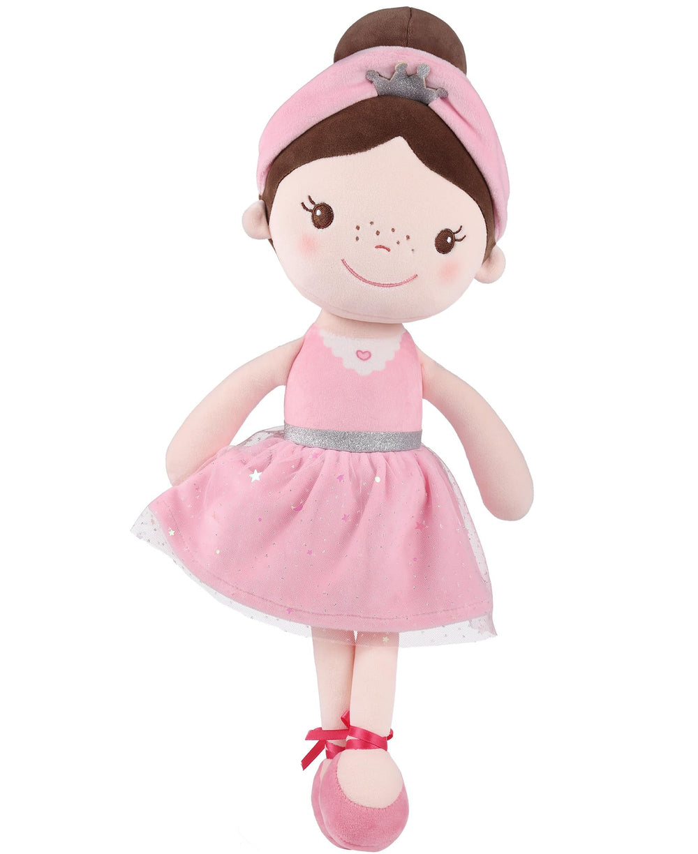 GAGAKU soft baby doll ballet girl 16-inch for safe, imaginative play.