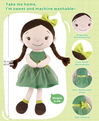 GAGAKU soft doll arm-hug view highlights easy-to-grasp limbs.