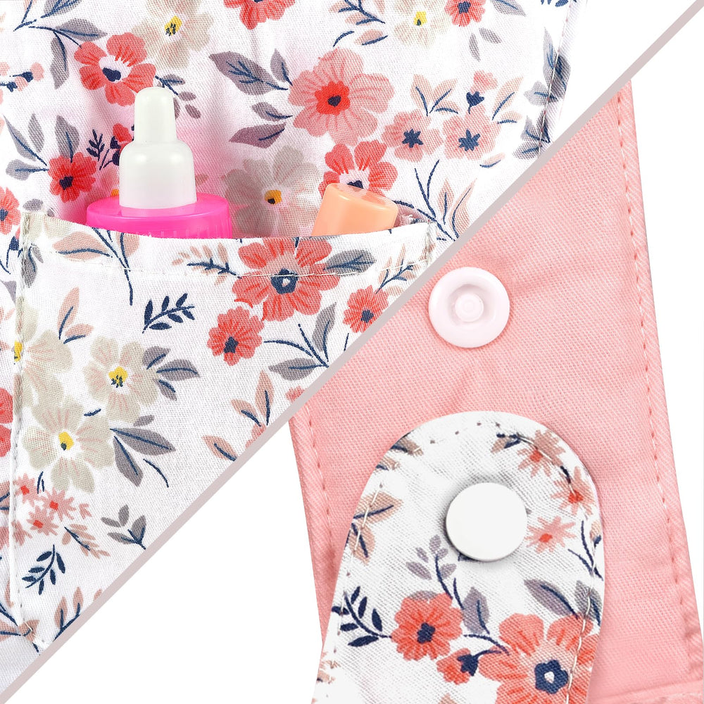 GAGAKU pink-wax-carrier demonstrates forward-facing and backward-facing play