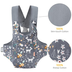 GAGAKU carrier in action with a plush companion, encouraging imaginative nurturing play.