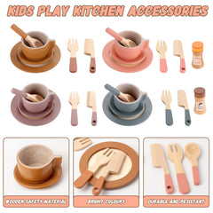 GAGAKU wooden cups for kids, smooth and easy to grip.