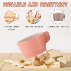 GAGAKU wooden spoons for kids, durable utensils for pretend cooking.