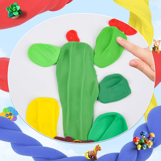 GAGAtoad 36-color clay tools set enabling precise modeling and clean crafting.